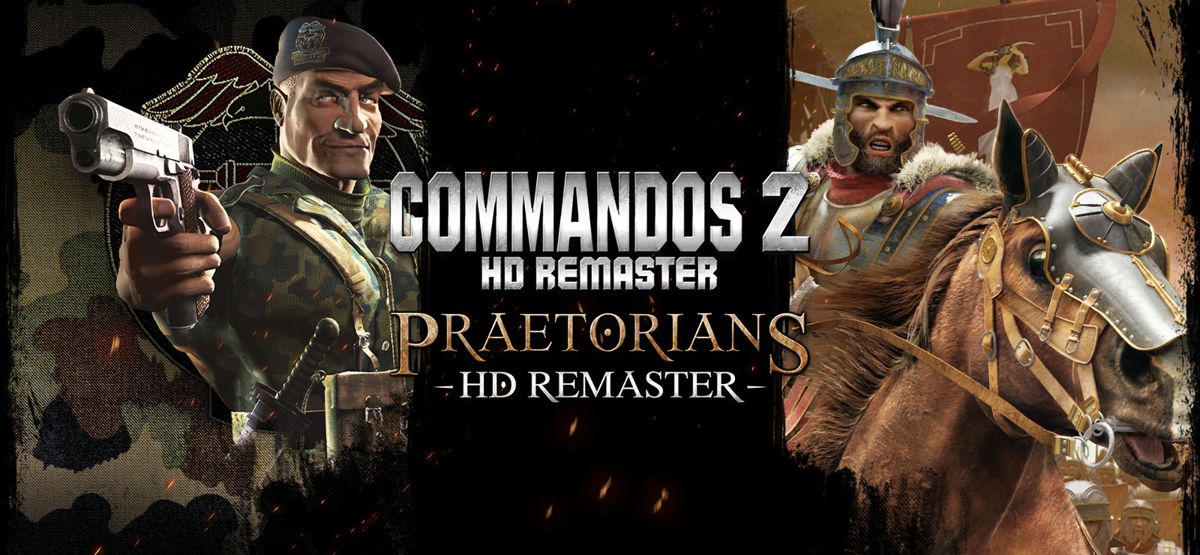 Commandos 2 & 3 HD Remaster Double Pack box art for Playstation 4